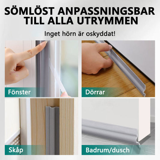 Typared Självhäftande Tätningslist för Fönstergap