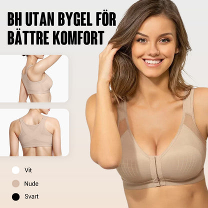 🔥Sista dagen för försäljning - 49% rabatt🔥 Trådlös behå med frontknäppning för kvinnor