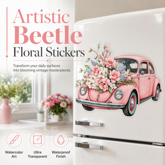 Customized flower truck with butterfly stickers | A thoughtful personalized gift for grandma