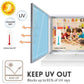 🔥Vandaag 50%korting🔥Eénweg Privacy Warmte-isolerende Film voor Glas