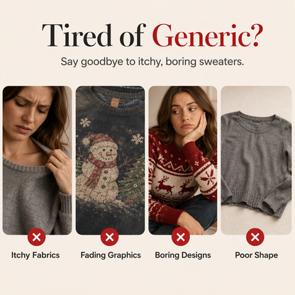 Personalized hoodies, snow town Christmas trains, unique gifts for family and friends