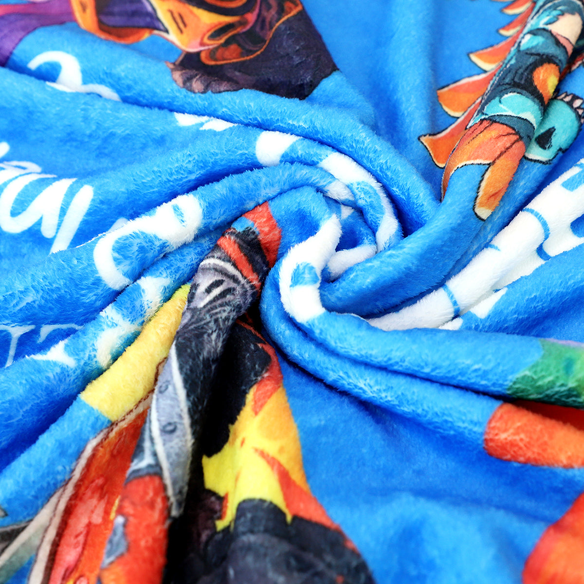 Personalized Monster Truck Dinosaur Blanket - A Gift They’ll Love