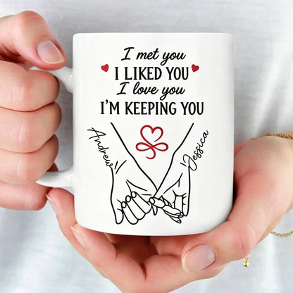 Their Love Story, Brought to Life in 3D — Custom Mug, a Personalized Anniversary Keepsake for Couples to Cherish Forever