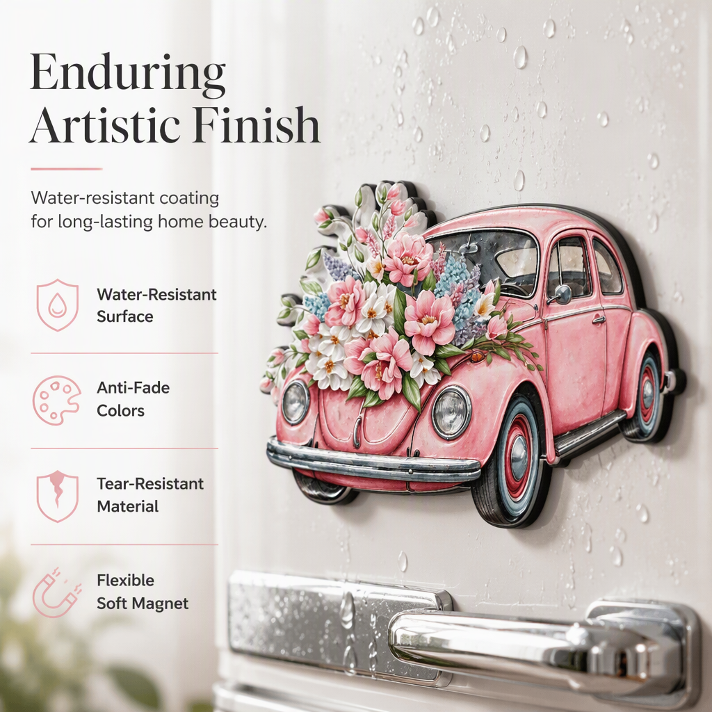 Customized flower truck with butterfly stickers | A thoughtful personalized gift for grandma