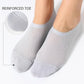 🔥Ultra Thin Liner Socks Non Slip ComBed No Show-strumpor i bomull