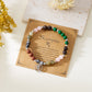 12 Zodiaksten Armband med Stenpärlor och Astrologiskt Charm