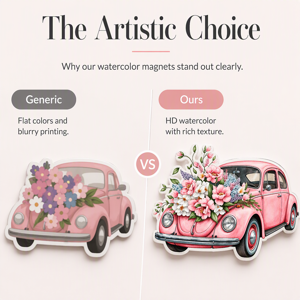 Customized flower truck with butterfly stickers | A thoughtful personalized gift for grandma