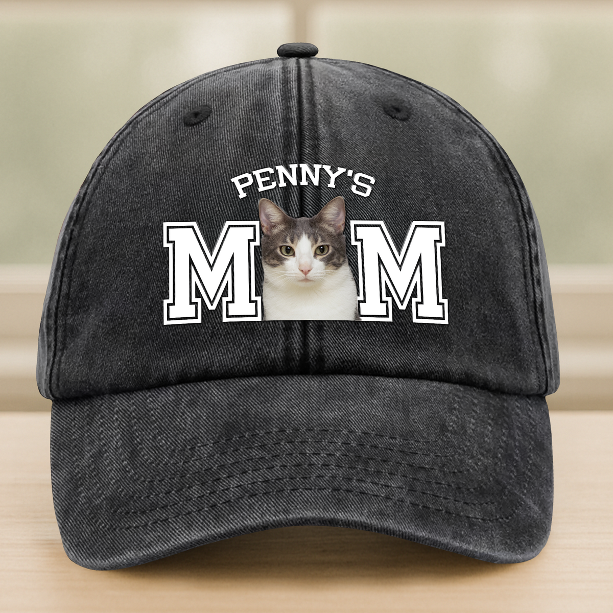 My Best Buddy Goes Everywhere With Me – Personalized Dog Dad Baseball Cap, Custom Pet Photo & Name Vintage Hat