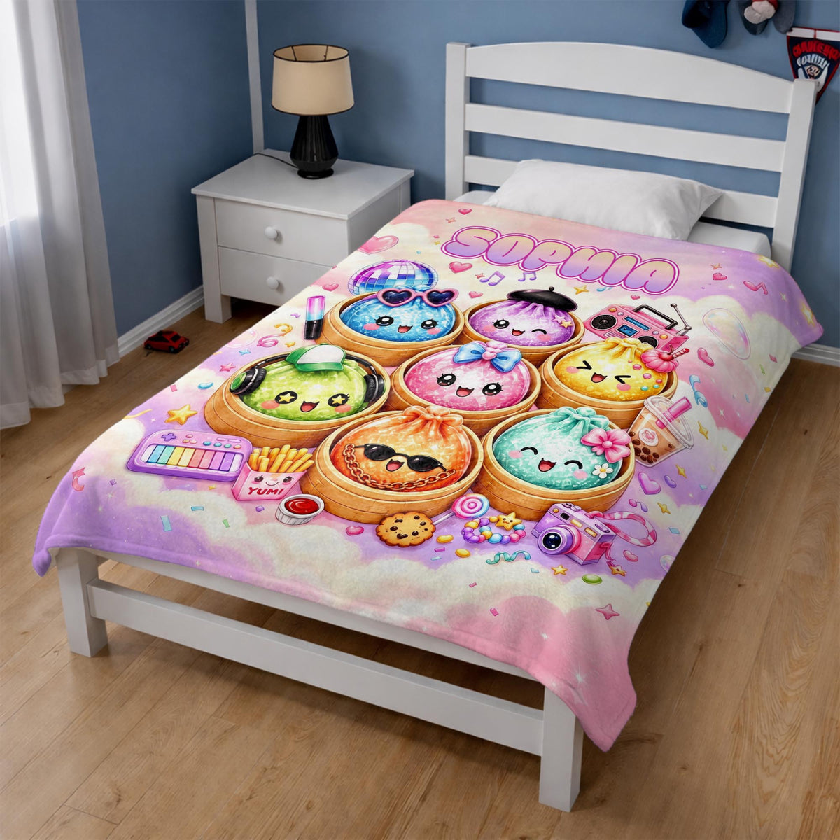 In My Dumpling Era - Personalized Custom Blanket - KID926_BLK