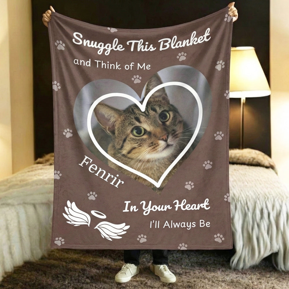 Personalized Pet Loss Blanket