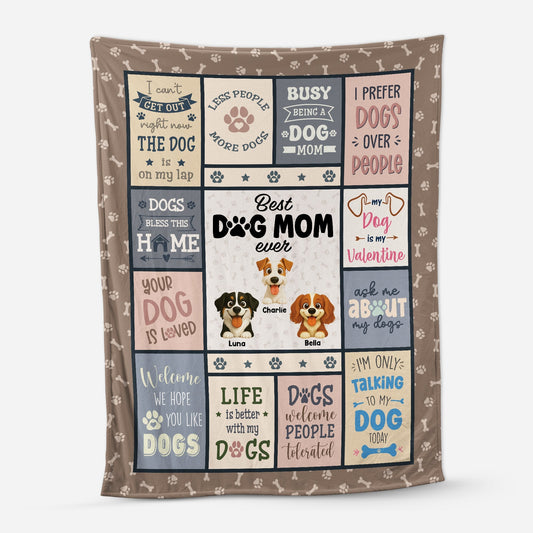 My Favorite Fur Baby Custom Blanket - Personalized Pet Keepsake Gift