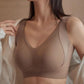 🎁Köp 1 Få 3 Förpackningar💕Ribbad Push Up Justerbar Trådlös BH för kvinnor