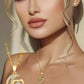 Bästa accessoarerna för julfester 💎Halsband med en elegant och delikat halvmåne för kvinnor✨
