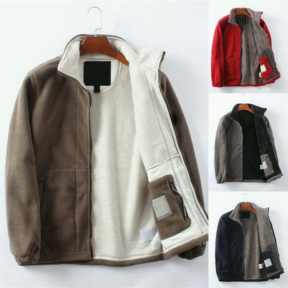 ⏳Säsongsslutrea 69 % rabatt⏰Unisexjacka med dubbla lager foder