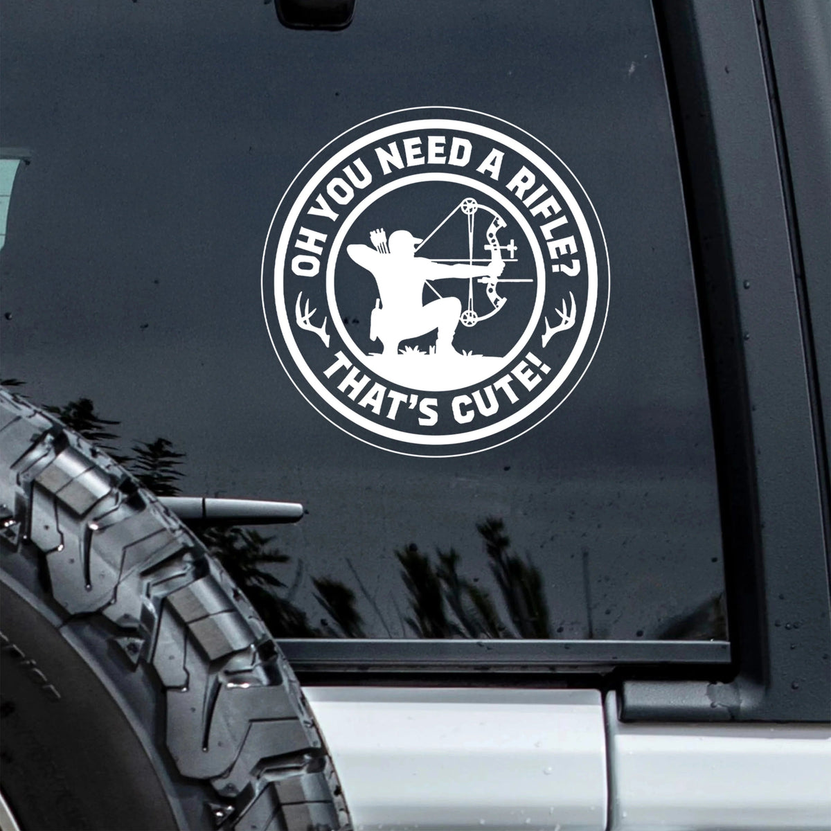 Born to Hunt, Made to Stand Out – Personalized Hunting Car Decal, Custom Funny Hunting Slogan Sticker for Hunters