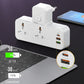 Strömförsörjning för flera uttag 2AC Universal Socket Expansion Receptacle✨