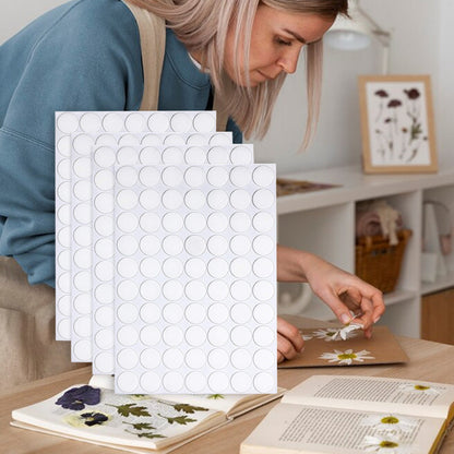 Dubbelsidig självhäftande punktklistermärke