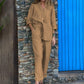 Kvinnors 2-delade outfits Oversized skjorta och byxor