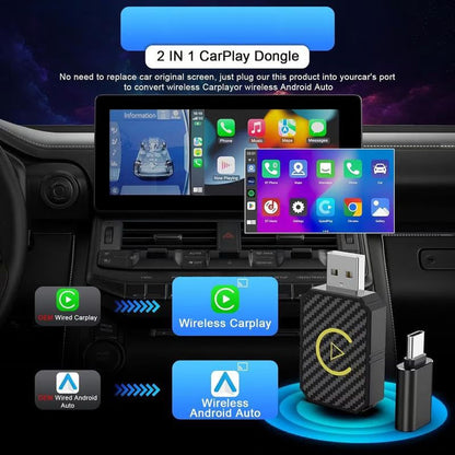 🔥2025 Ny ankomst🔥 Mini trådlös CarPlay-adapter