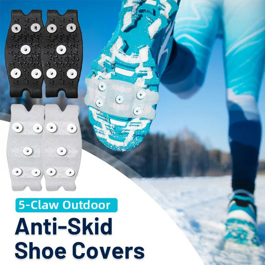 5-Claw Anti-Skid Outdoor Gripper Skoöverdrag