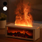 🔥 Eldstadsflamdiffusor Luftfuktare med Fjärrkontroll
