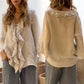 🔥2025 HOT SALE🔥Kvinnor Ruffle Collar Blouse med klockärmar