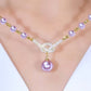 💜Elegant halsband med simulerad pärla för kvinnor💜