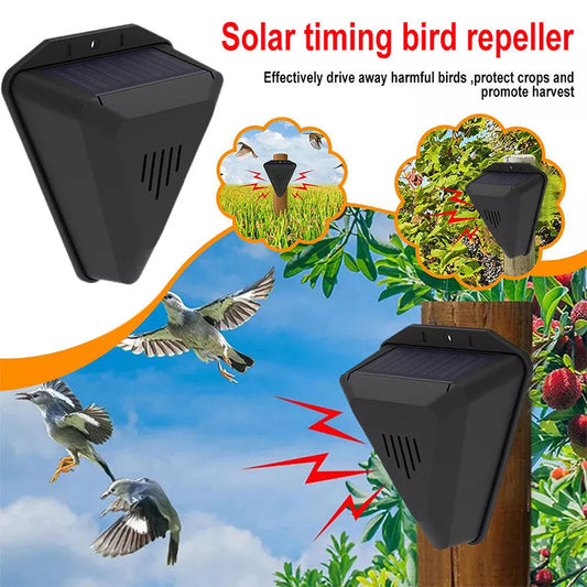 ⏳50% rabatt under en begränsad tid 🎁Vattentät Sol Utomhus Fågelrepeller