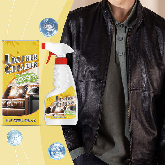 🔥 Köp 2 få 1 gratis🔥 Kraftfull, djuprengörande läderrengöring