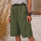 🔥Kampanj - 49% rabatt💥Kvinnor sommar avslappnade pocket shorts