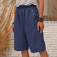 🔥Kampanj - 49% rabatt💥Kvinnor sommar avslappnade pocket shorts