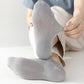 Herr enfärgade mesh-sockor med andningsfunktion