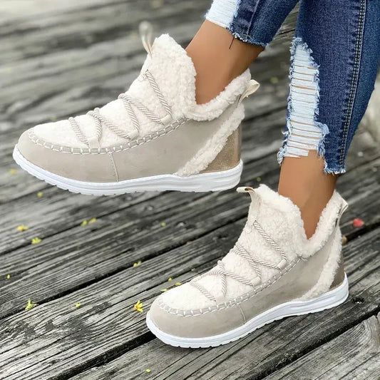 🎁Höst- och vintermåsten 2025🎁 Bekväma och varma snöstövlar för kvinnor