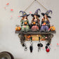 Fängslande Halloween-Häxor Väggdekoration Med Krokar