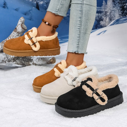 Women’s Winter Trendy Warm Slip-On Shoes