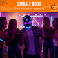 Halloween LED-döskallemask