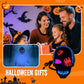 Halloween LED-döskallemask