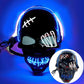 Halloween LED-döskallemask