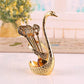 Kreativt kaffeskedset i svanform (6 skedar)