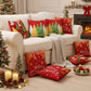🎅Tidig julklappsrea – 50 % RABATT🎄Söta julkuddfodral med tryck