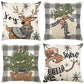 🎅Tidig julklappsrea – 50 % RABATT🎄Söta julkuddfodral med tryck