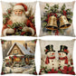 🎅Tidig julklappsrea – 50 % RABATT🎄Söta julkuddfodral med tryck