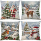 🎅Tidig julklappsrea – 50 % RABATT🎄Söta julkuddfodral med tryck