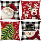 🎅Tidig julklappsrea – 50 % RABATT🎄Söta julkuddfodral med tryck