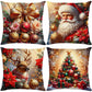 🎅Tidig julklappsrea – 50 % RABATT🎄Söta julkuddfodral med tryck