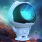 Jul projektorlampa i astronautform