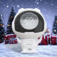 Jul projektorlampa i astronautform