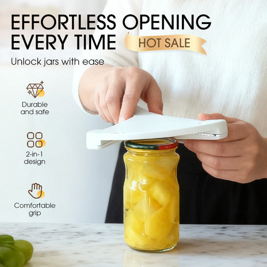 2-in-1 Effort-Saving Jar & Bottle Opener
