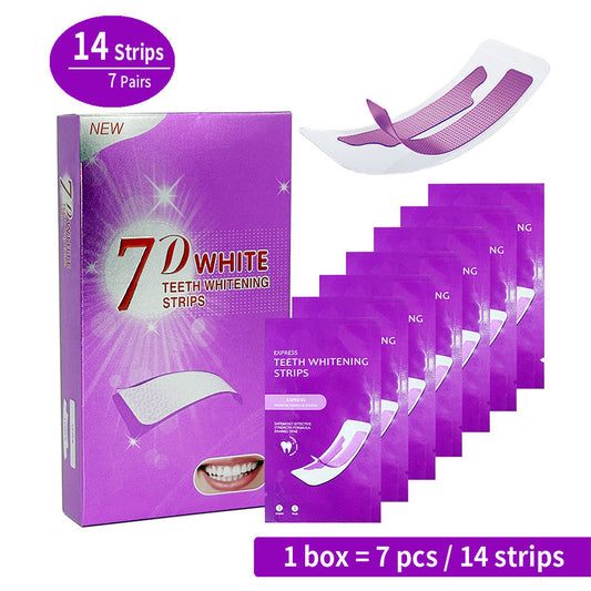 🦷 KÖP 1, FÅ 1 GRATIS! ✨ Tandblekningsremsor – Snabb Effekt, Enkel Användning & Resultat i 3 Dagar 😁
