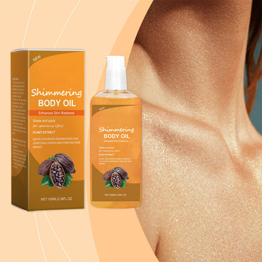 ✨ Shining Moisturising Body Oil – Återfuktande och närande kroppsolja för daglig vård av hela kroppen. Perfekt som massageolja eller efter dusch för en silkeslen, strålande hud.